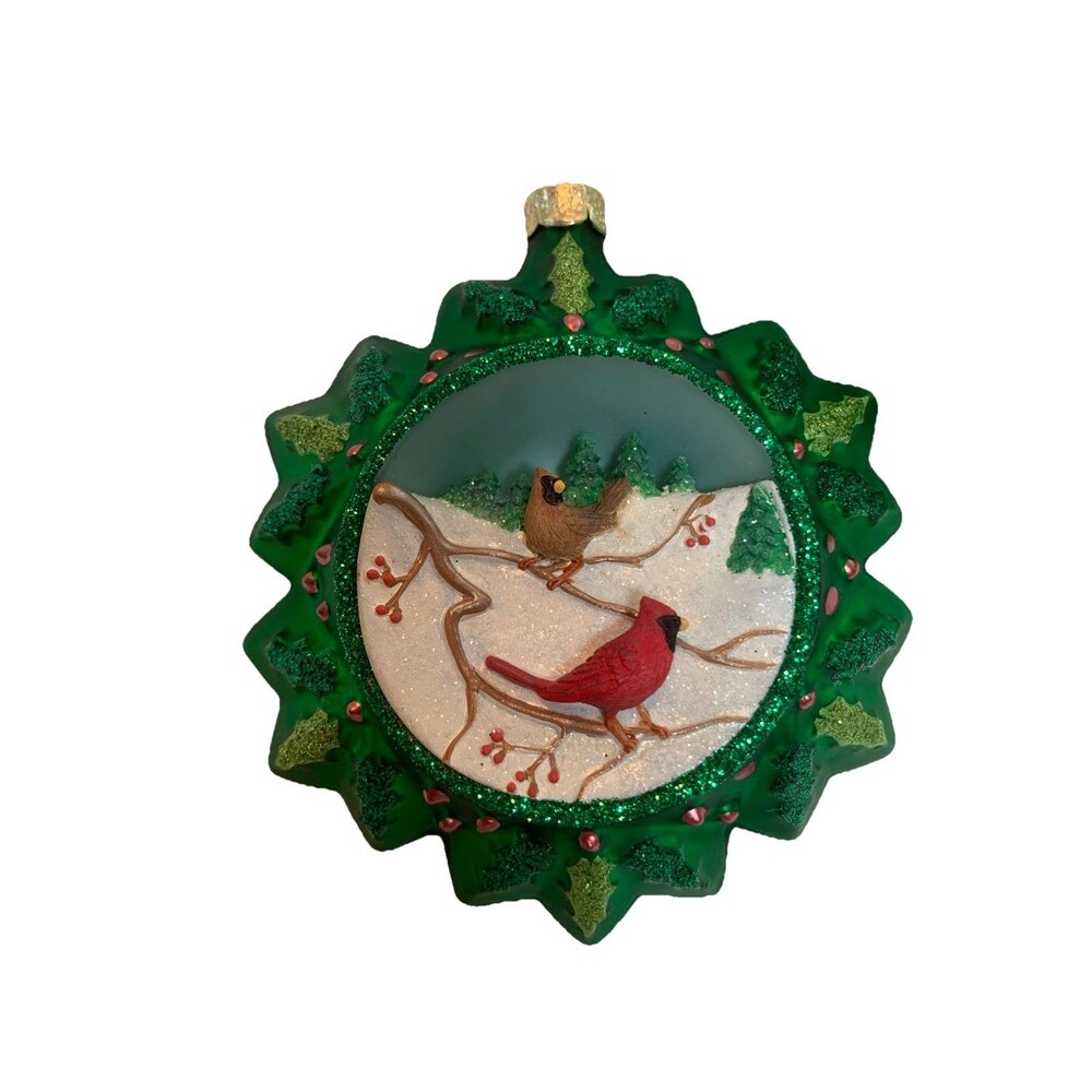 Hallmark 2009 Ornament The Winter Wreath Christmas Holiday Decoration W/Box